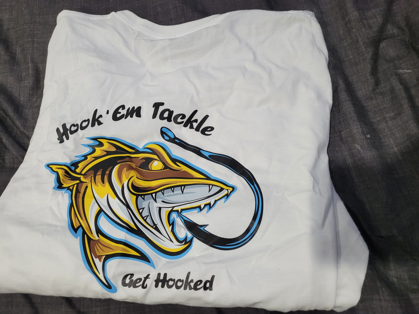 Hook'Em Tackle LS T-Shirt